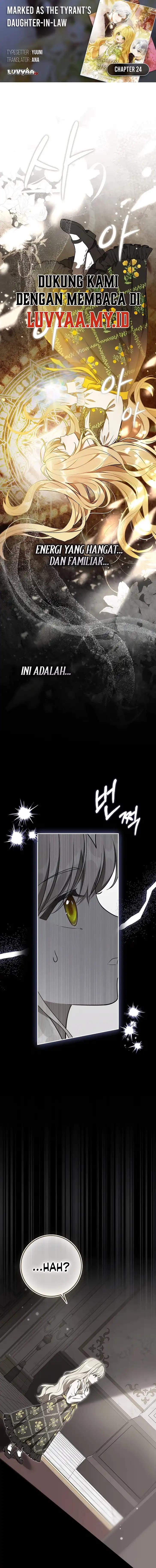Marked as the Tyrant’s Daughter-in-law Chapter 24 - Page 1