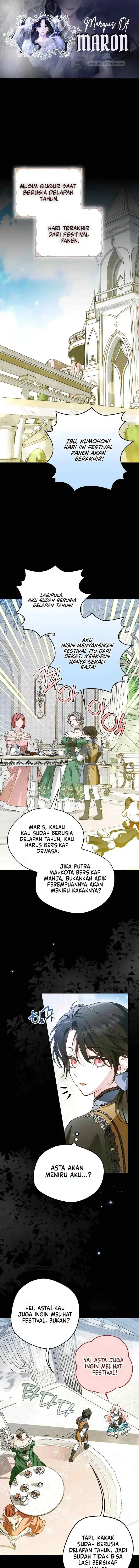 Baca Marquis of Marron Chapter 30 Bahasa Indonesia page 6