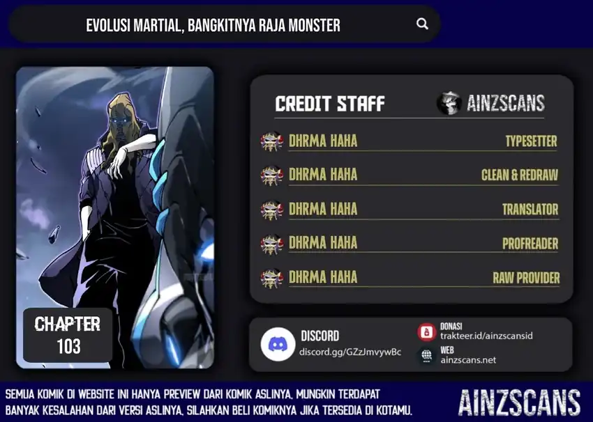 Baca Ultimate Martial Evolution: Begin by Awakening the King of Monsters - Chapter 103 halaman 1