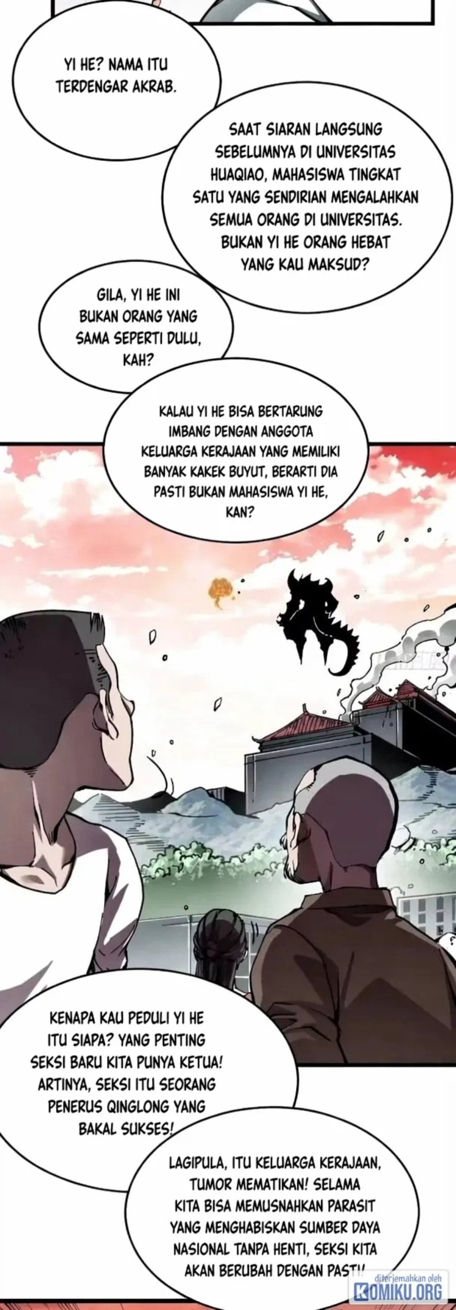 Baca Ultimate Martial Evolution: Begin by Awakening the King of Monsters Chapter 135 Bahasa Indonesia page 68