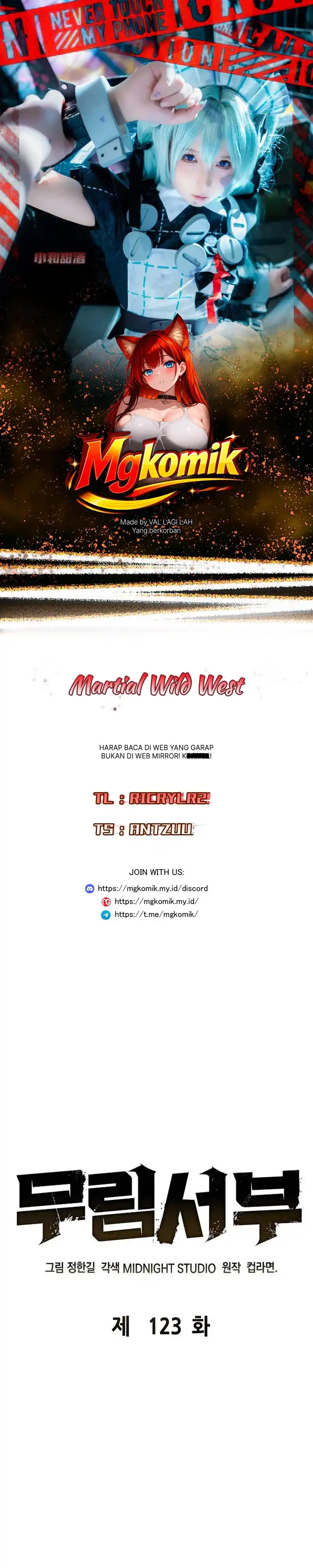 Baca Martial Wild West - Chapter 123 halaman 1