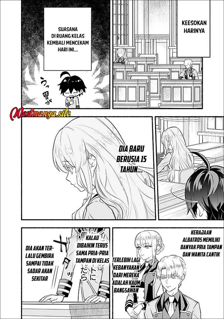 Maryokuryou Rekidai Saikyou na Tensei Seijo-sama no Gakuen Seikatsu wa Haran ni Michiafureteiru you desu Chapter 2 - Page 23