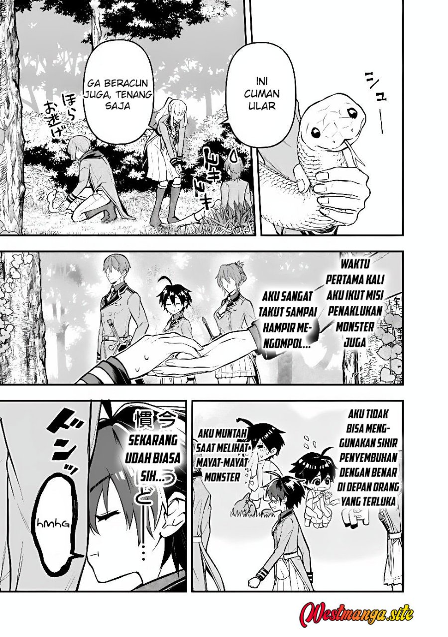 Maryokuryou Rekidai Saikyou na Tensei Seijo-sama no Gakuen Seikatsu wa Haran ni Michiafureteiru you desu Chapter 7 - Page 15