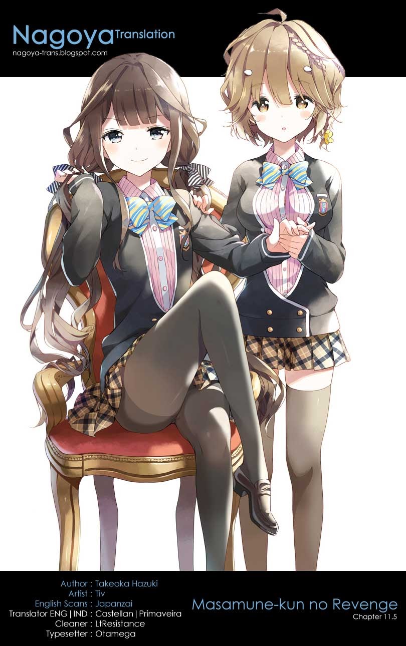 Baca Masamune-kun no Revenge - Chapter 11.5 halaman 1