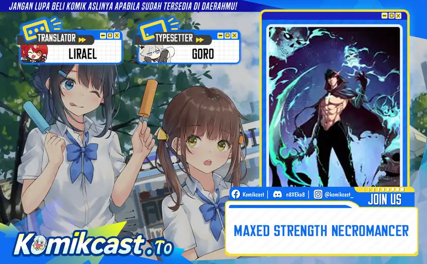 Baca Maxed Strength Stats Necromancer - Chapter 109 halaman 1