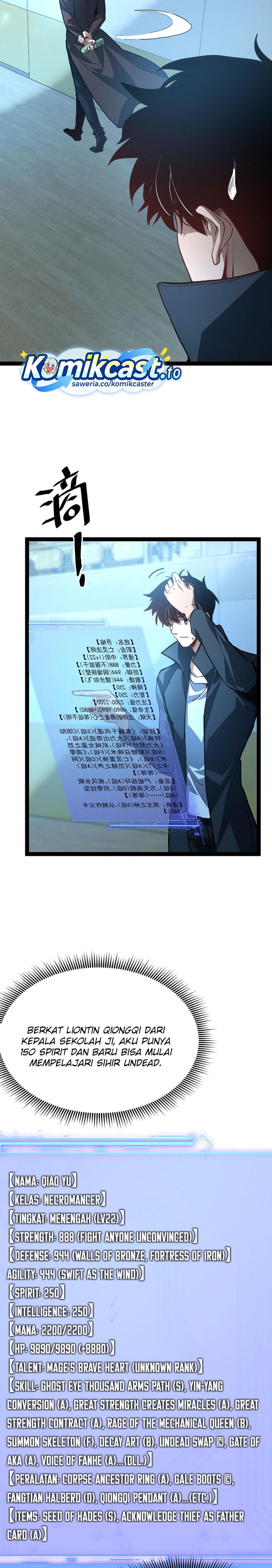 Baca Maxed Strength Stats Necromancer - Chapter 115 halaman 5