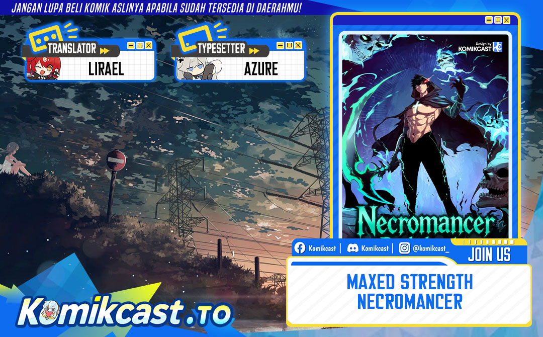 Maxed Strength Stats Necromancer Chapter 131 - Page 1