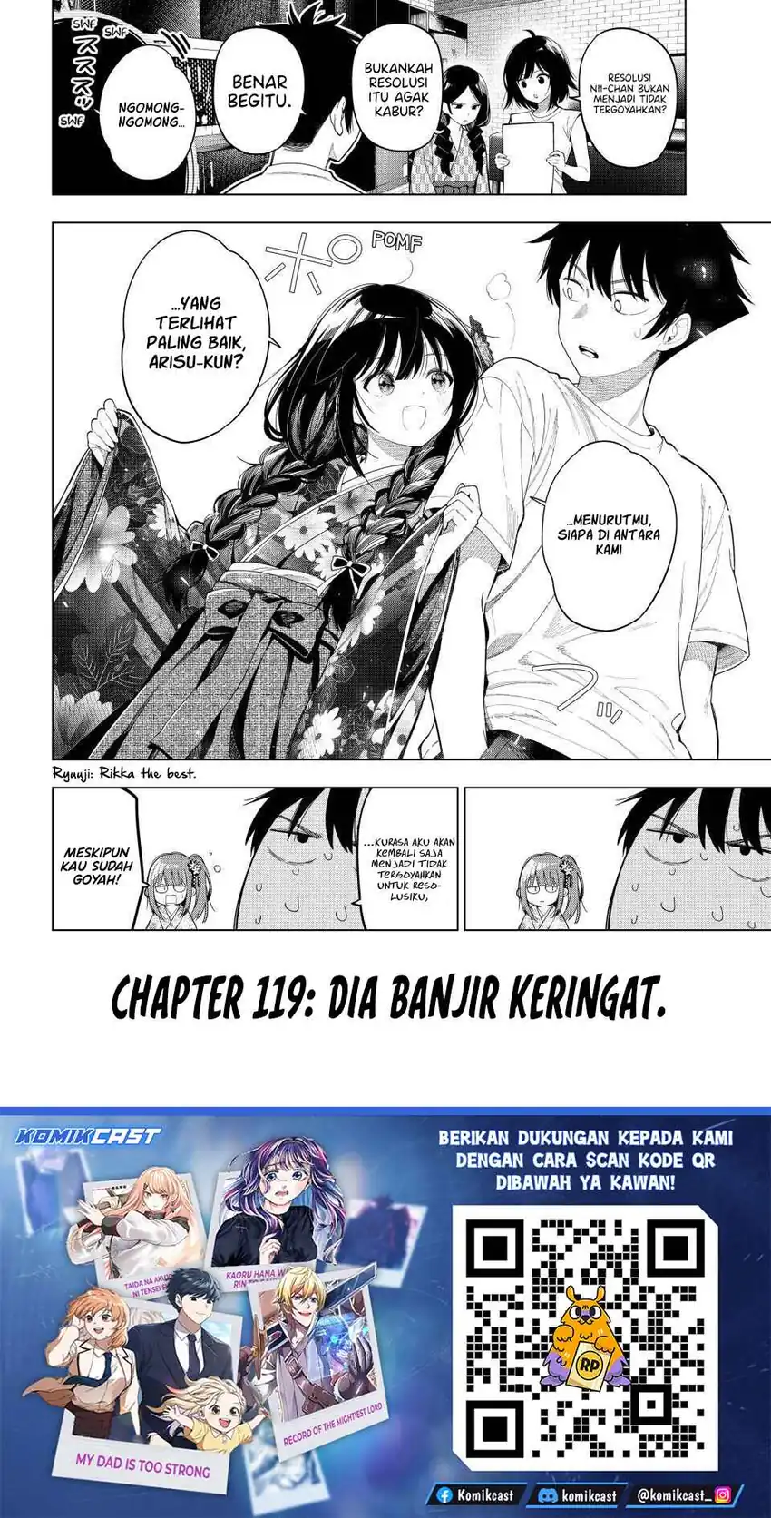 Baca Mayonaka Heart Tune (Tune In to the Midnight Heart) - Chapter 119 halaman 20