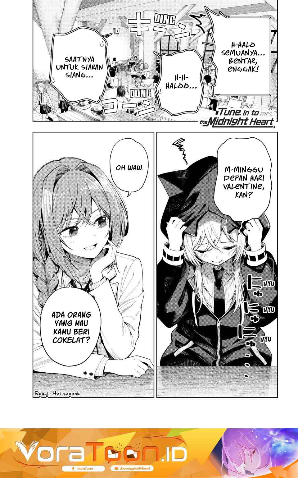 Mayonaka Heart Tune (Tune In to the Midnight Heart) Chapter 128 - Page 2