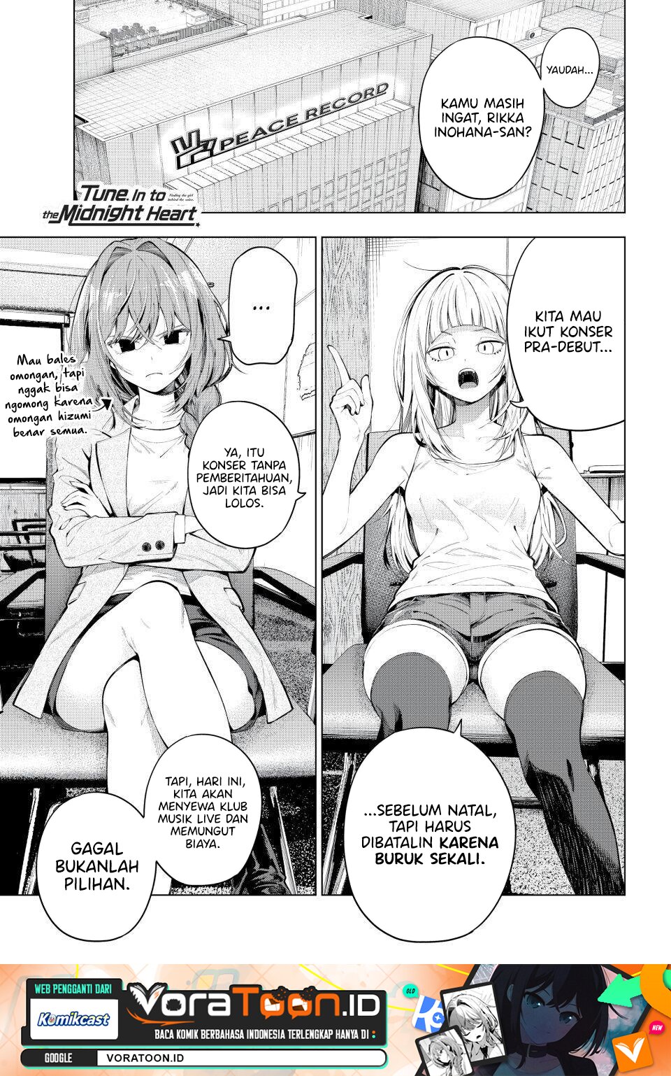 Mayonaka Heart Tune (Tune In to the Midnight Heart) Chapter 132 - Page 2