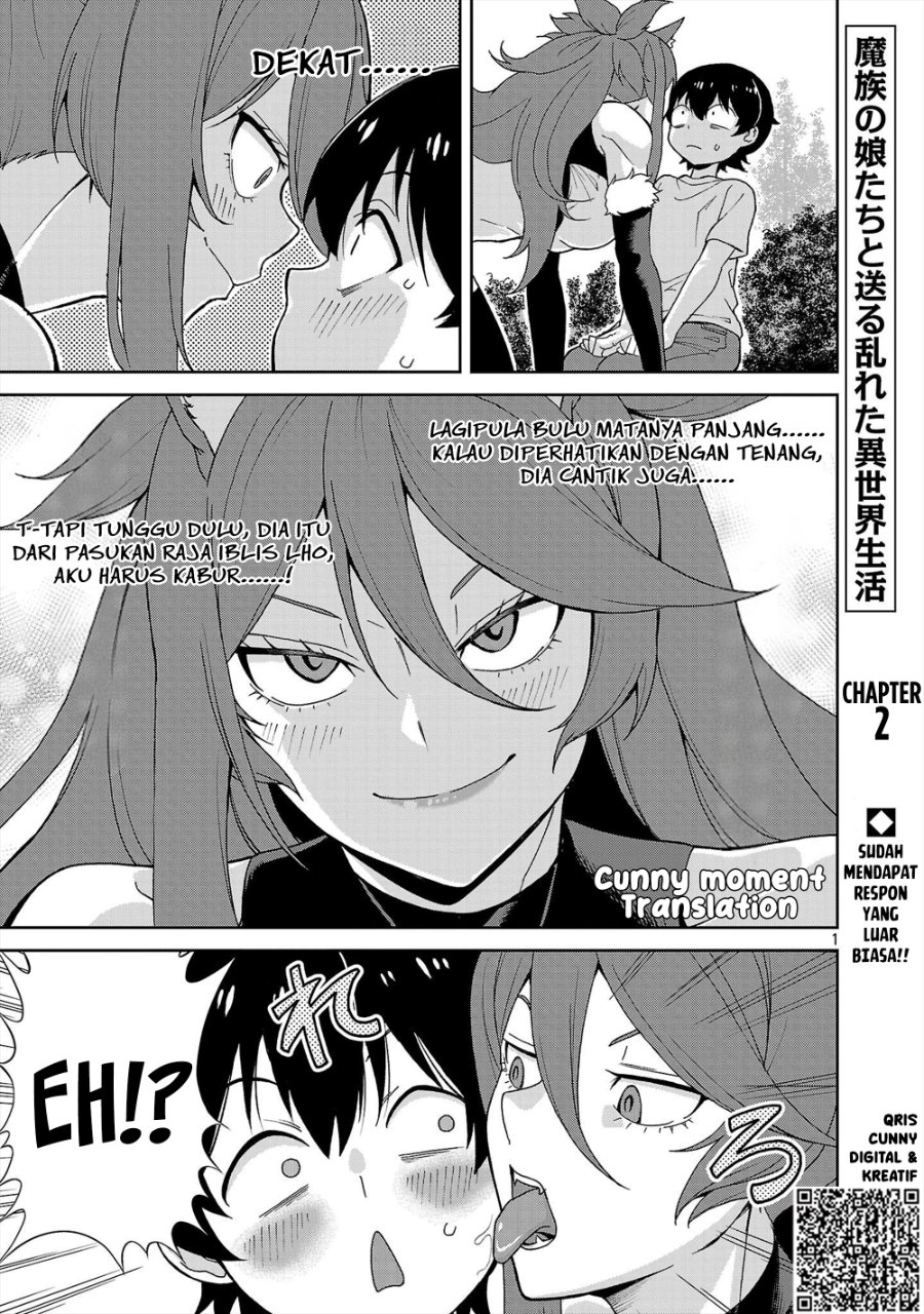 Baca Mazoku no Musumetachi to Okuru Midareta Isekai Seikatsu - Chapter 2 halaman 3