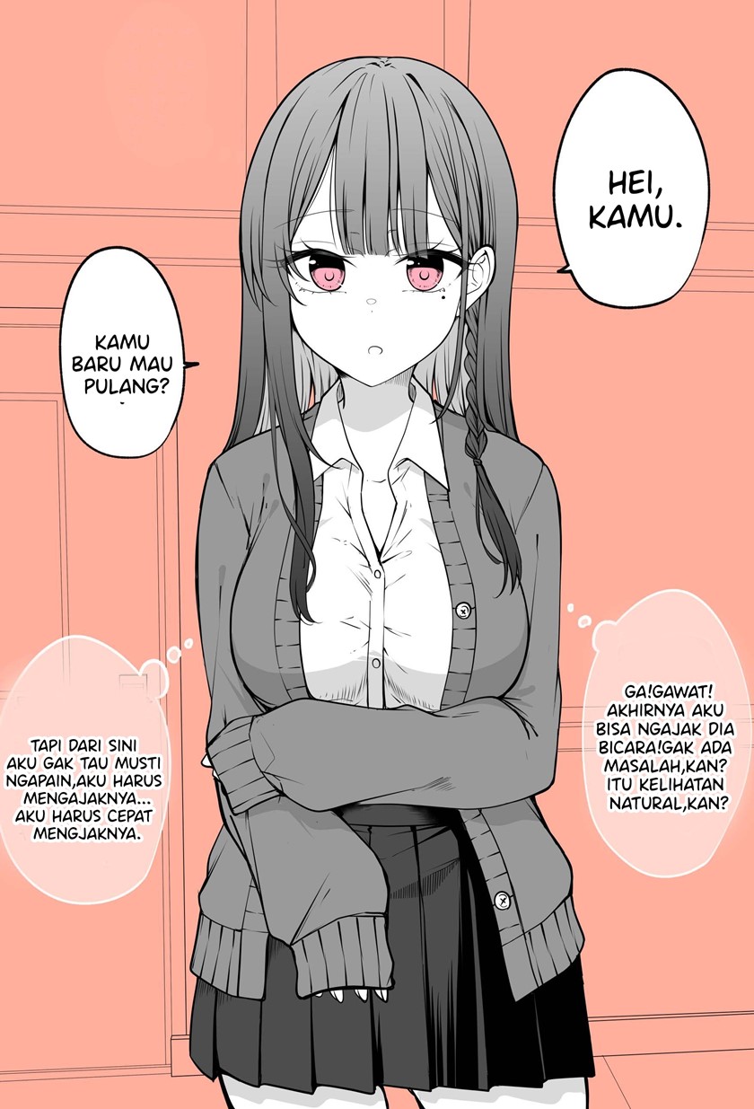 Baca Mechamecha Kininatteru Gyaru ga Nanka Yabee Kanji ni Natteku Yatsu - Chapter 1 halaman 2