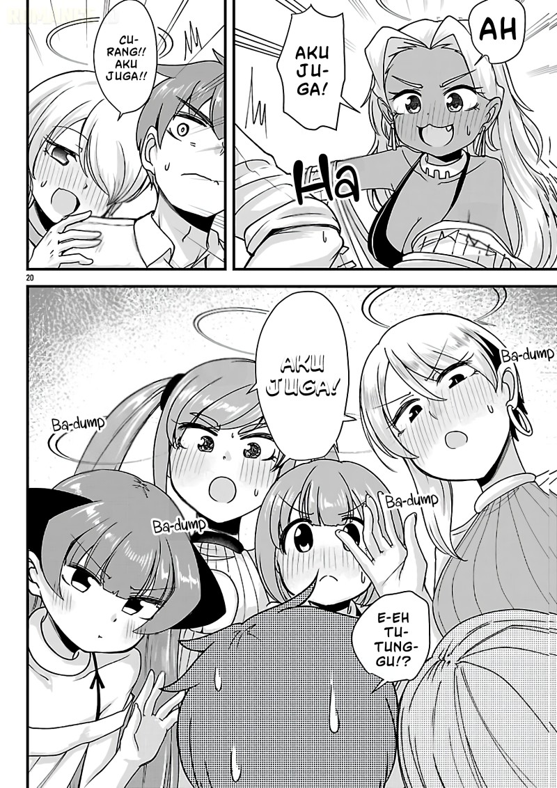 Megami to Kekkon Shite Isekai de Shinkon Seikatsu Chapter 14 - Page 21