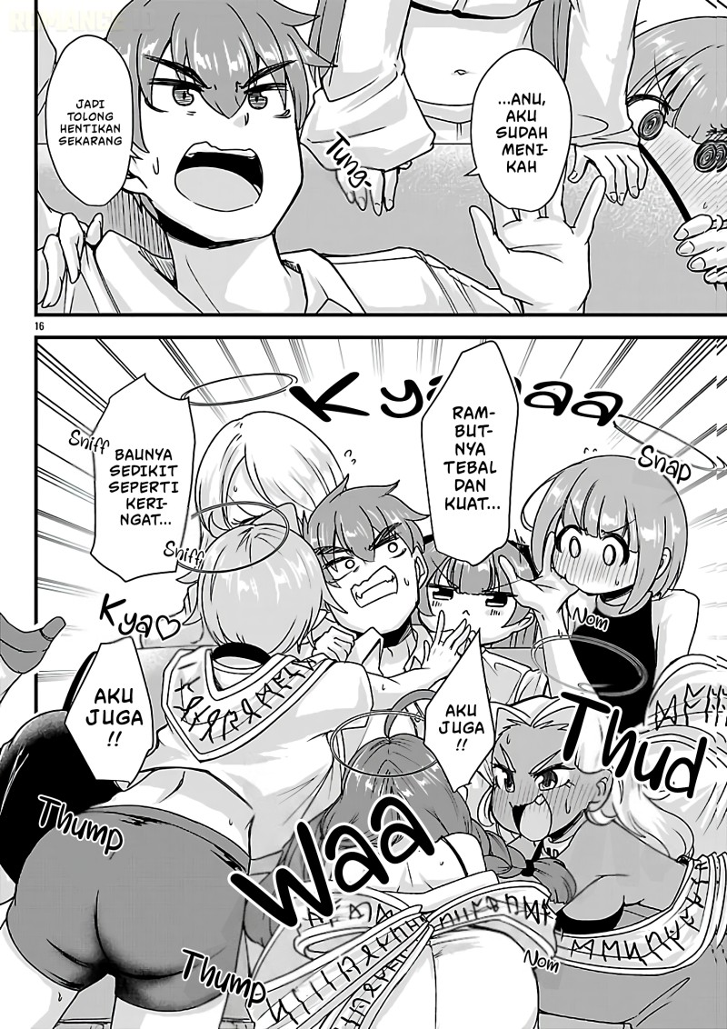 Megami to Kekkon Shite Isekai de Shinkon Seikatsu Chapter 15 - Page 17