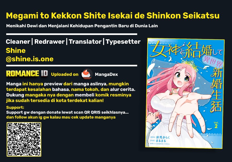 Megami to Kekkon Shite Isekai de Shinkon Seikatsu Chapter 21 - Page 1