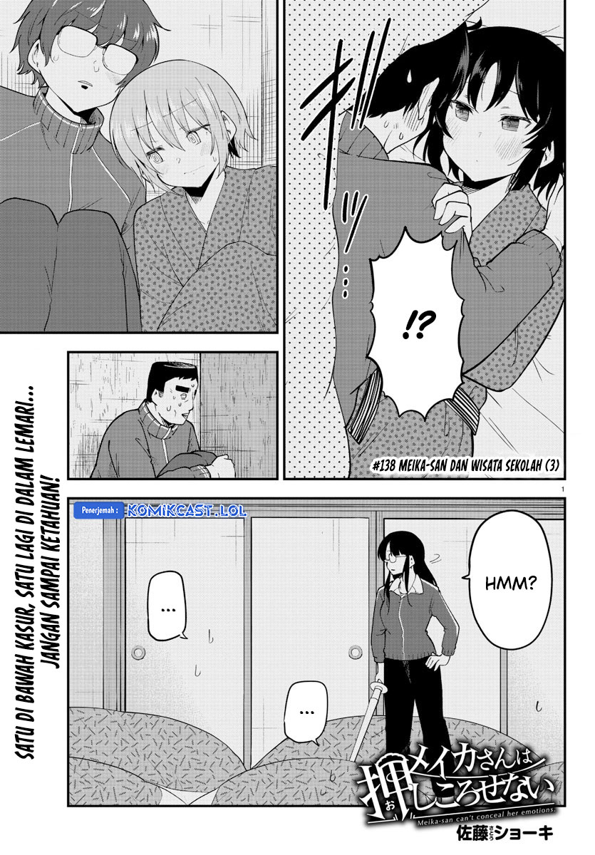 Baca Meika-san Can't Conceal Her Emotions - Chapter 138 halaman 2