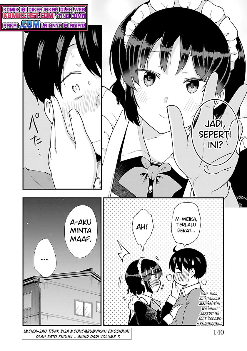 Baca Meika-san Can't Conceal Her Emotions - Chapter 63.1 halaman 7