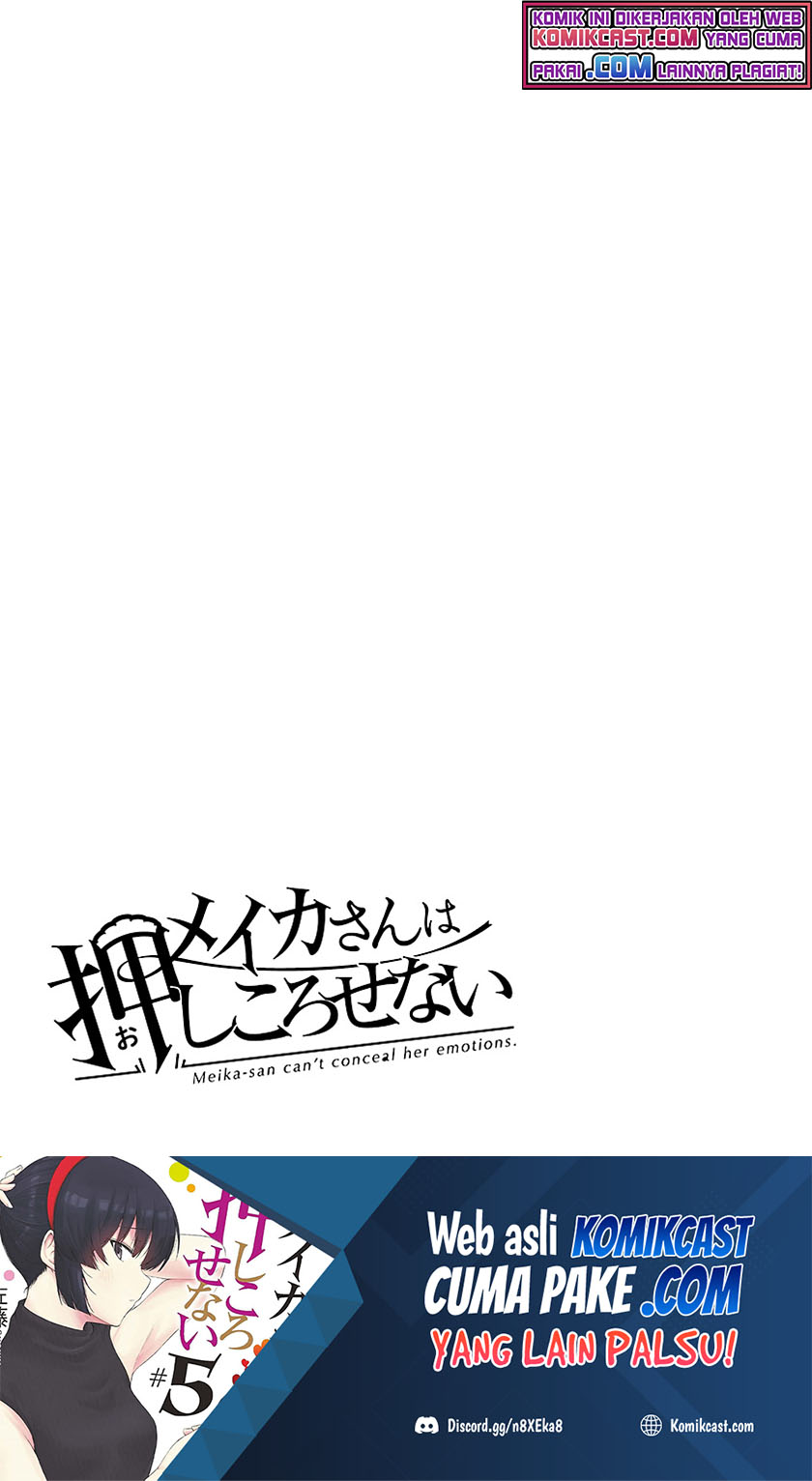 Baca Meika-san Can't Conceal Her Emotions - Chapter 63.1 halaman 8