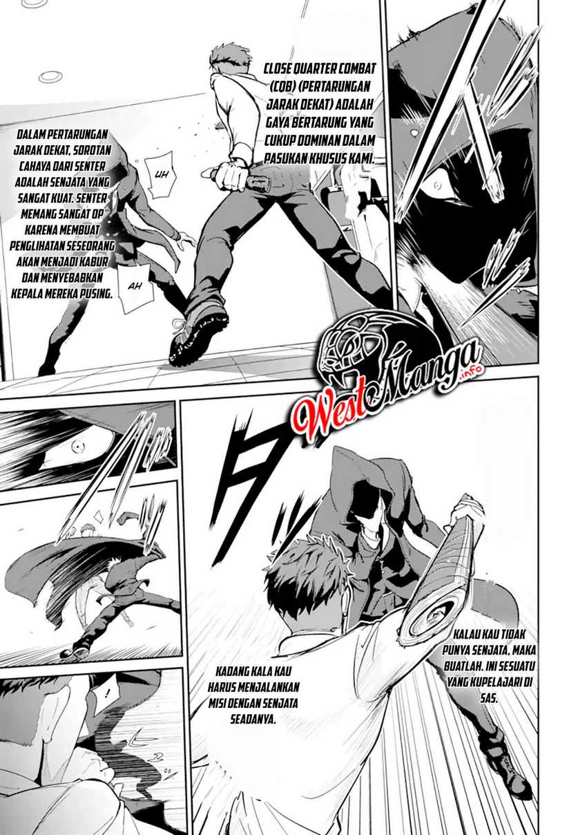 Baca Meikyuu Kingdom: Damu Tokushu Butai SAS no Ossan no Isekai Dungeon Survival Manual! - Chapter 1.1 halaman 13