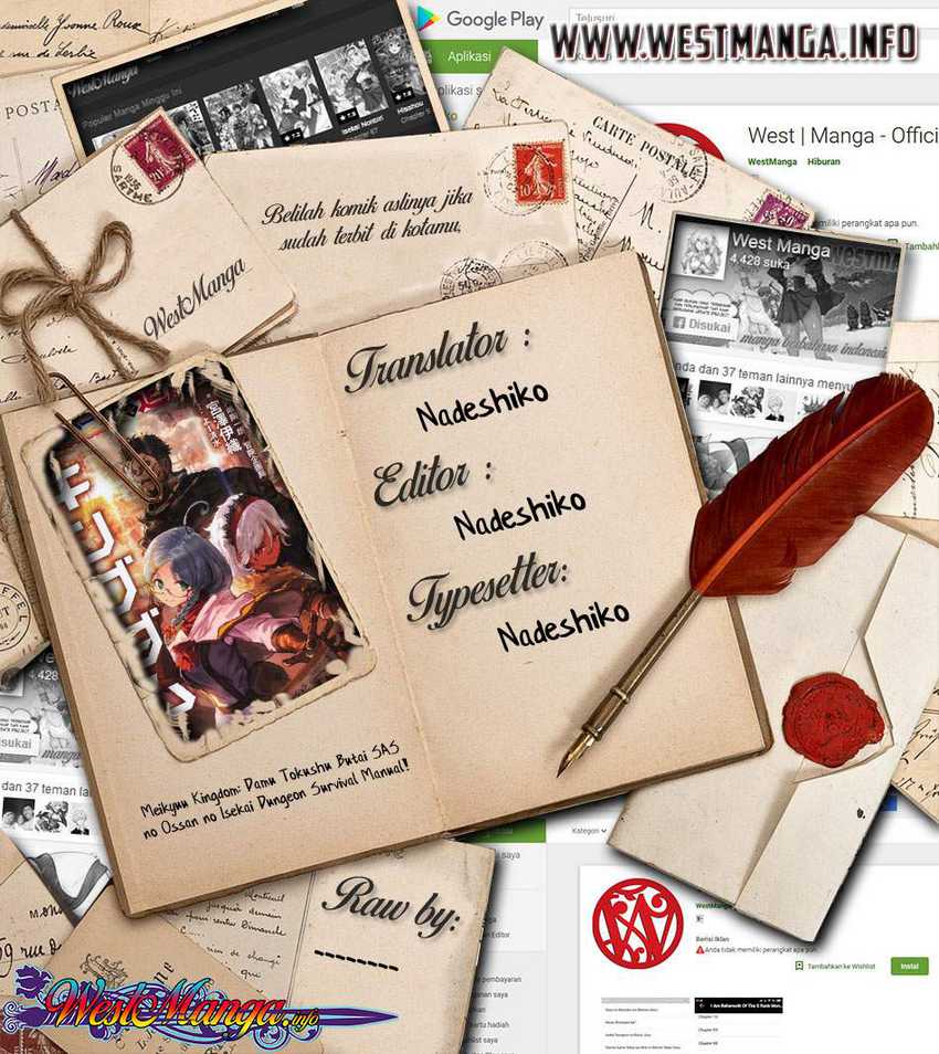 Baca Meikyuu Kingdom: Damu Tokushu Butai SAS no Ossan no Isekai Dungeon Survival Manual! - Chapter 1.1 halaman 3