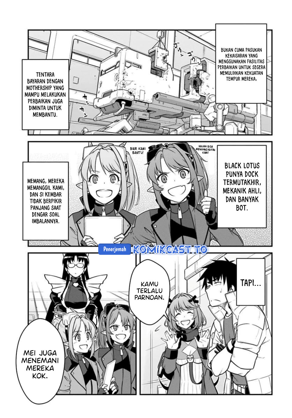 Baca Mezametara Saikyou Soubi to Uchuusen Mochi datta no de, Ikkodate Mezashite Youhei to shite Jiyuu ni Ikitai - Chapter 56.1 halaman 6