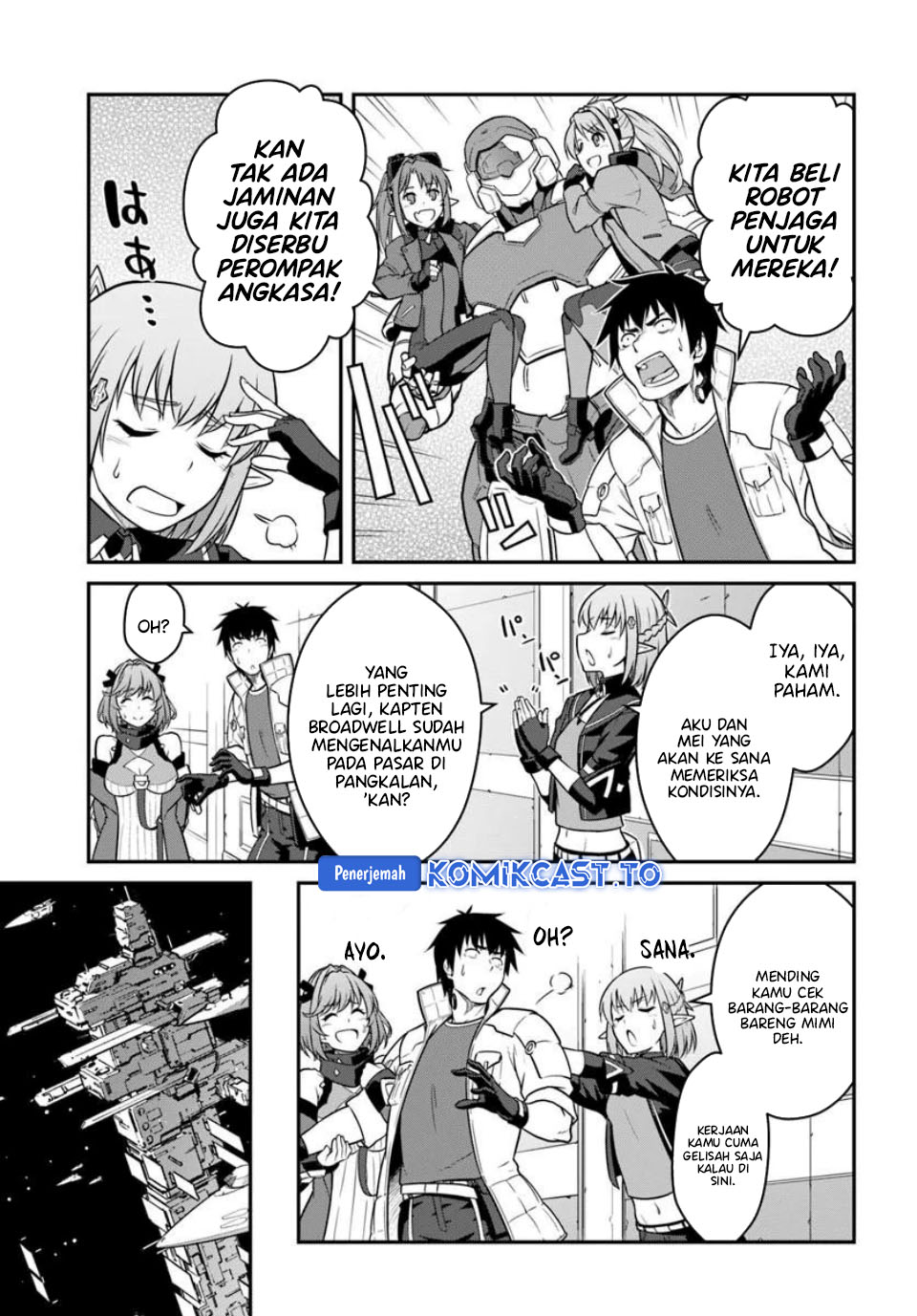 Baca Mezametara Saikyou Soubi to Uchuusen Mochi datta no de, Ikkodate Mezashite Youhei to shite Jiyuu ni Ikitai - Chapter 56.1 halaman 8