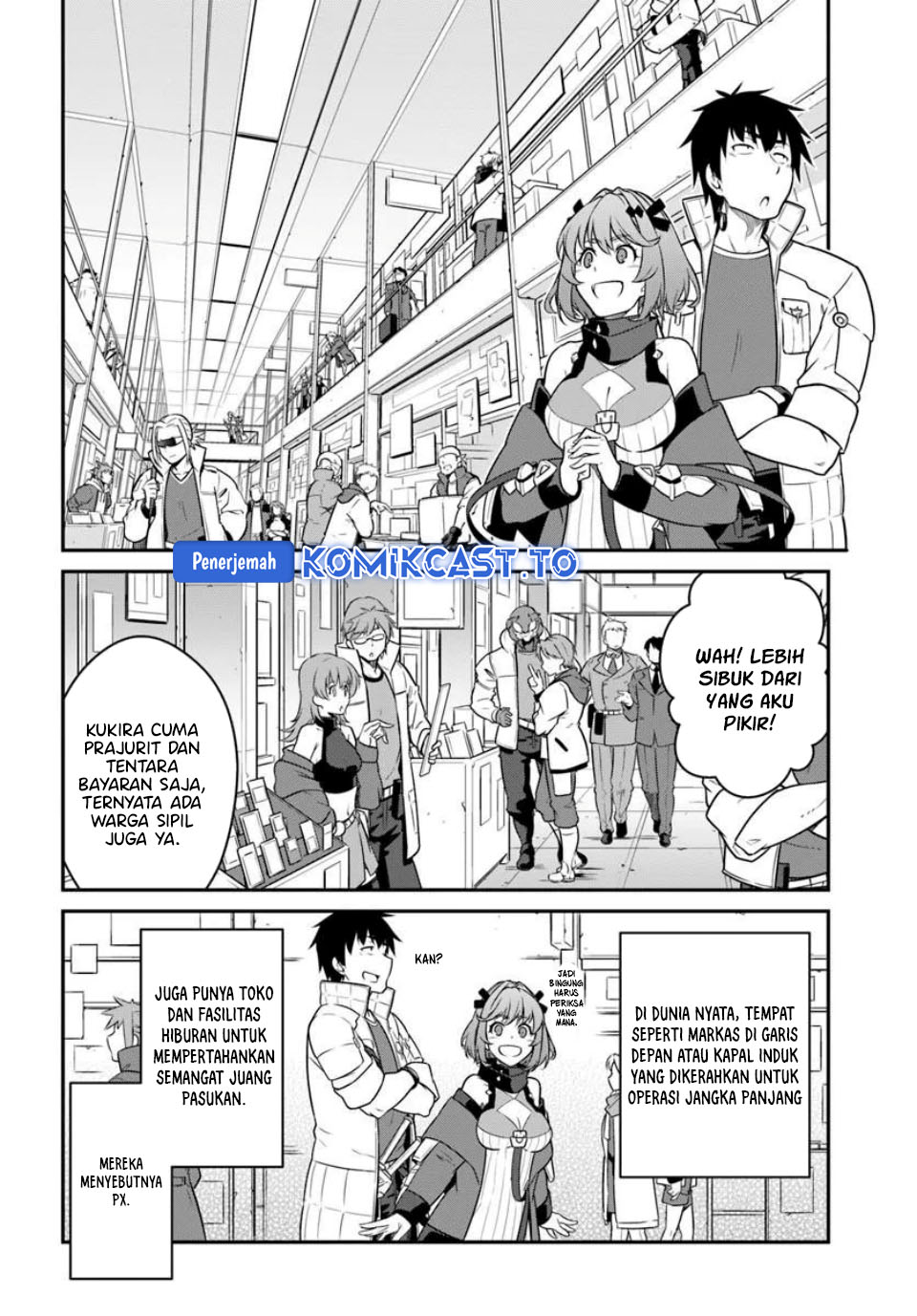 Baca Mezametara Saikyou Soubi to Uchuusen Mochi datta no de, Ikkodate Mezashite Youhei to shite Jiyuu ni Ikitai - Chapter 56.1 halaman 9