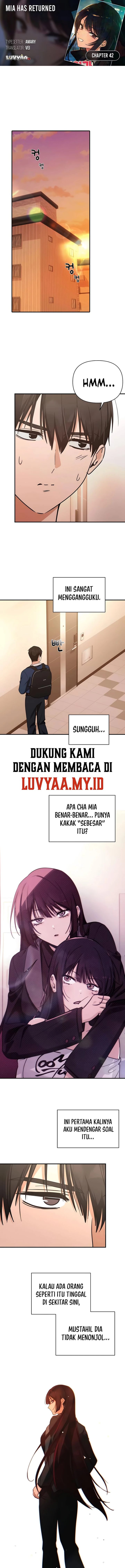 Baca Mia Has Returned - Chapter 42 halaman 1