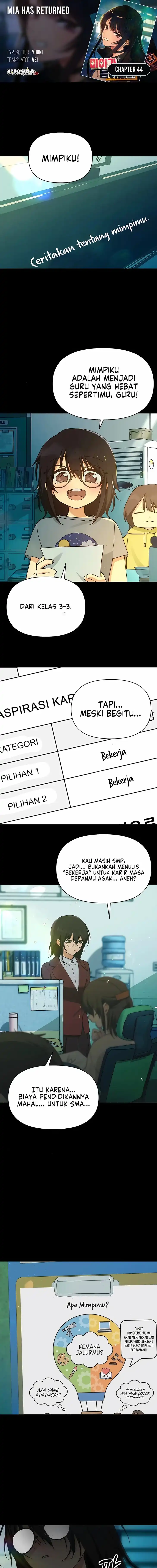 Baca Mia Has Returned - Chapter 44 halaman 1