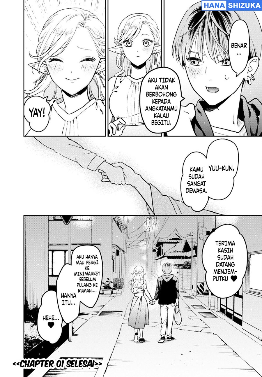 Baca Miboujin Elf no Kanamori-san Chapter 1 Bahasa Indonesia page 48