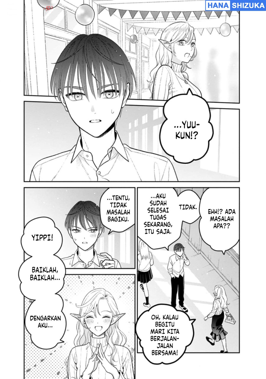 Baca Miboujin Elf no Kanamori-san Chapter 11 Bahasa Indonesia page 62