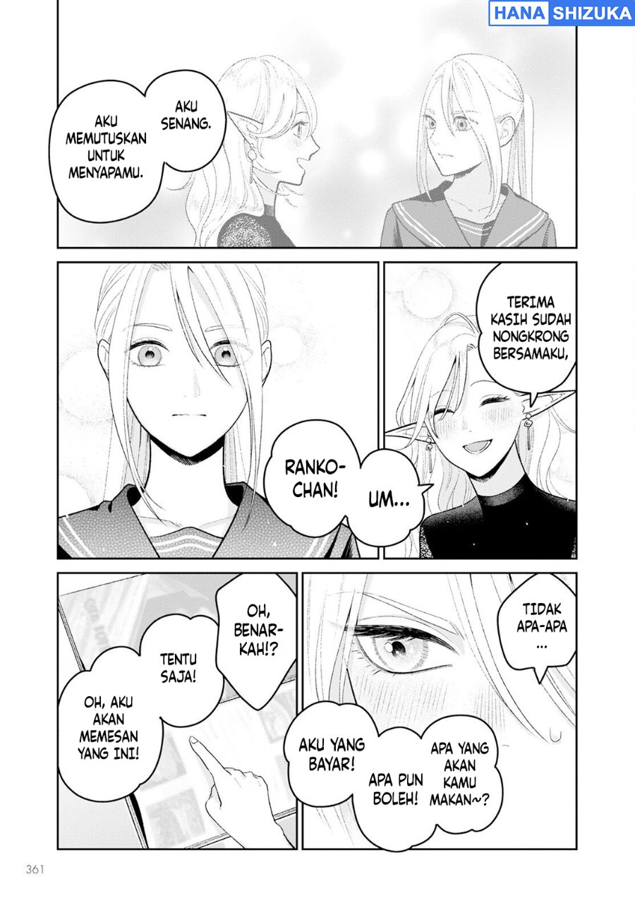 Baca Miboujin Elf no Kanamori-san Chapter 5 Bahasa Indonesia page 38