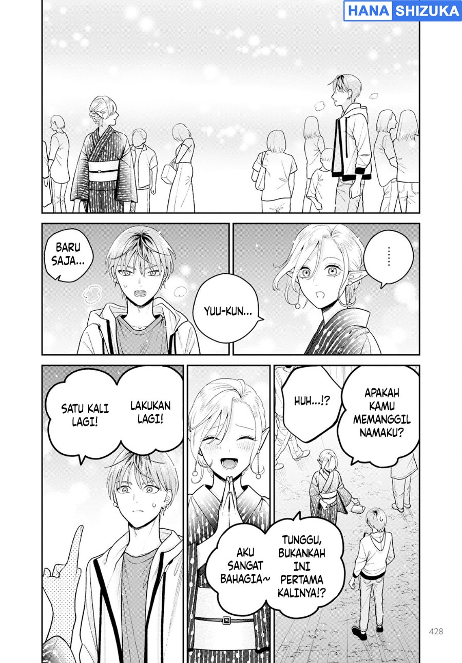 Baca Miboujin Elf no Kanamori-san Chapter 6 Bahasa Indonesia page 54