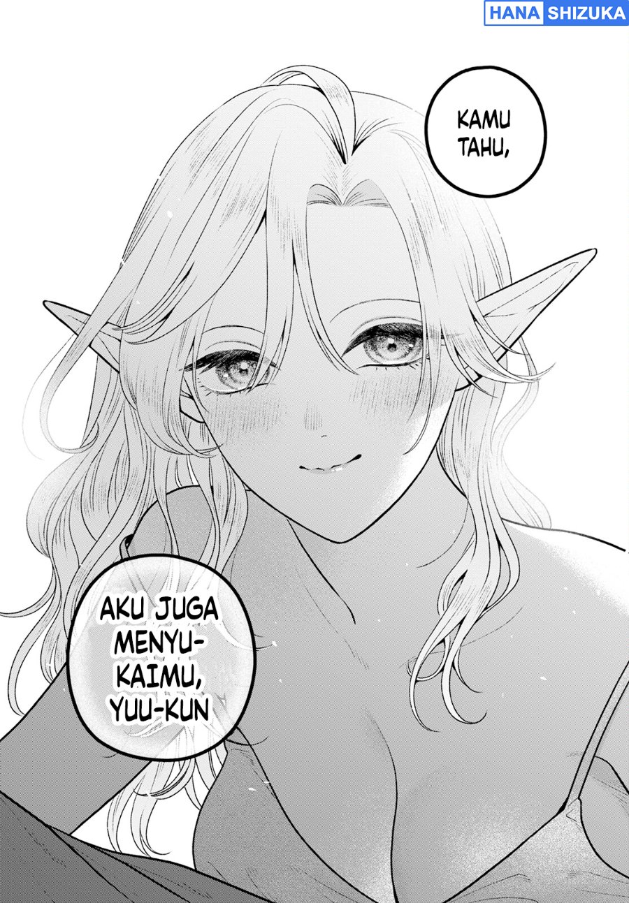 Baca Miboujin Elf no Kanamori-san Chapter 7 Bahasa Indonesia page 54