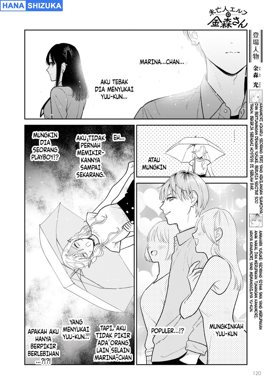 Baca Miboujin Elf no Kanamori-san Chapter 7 Bahasa Indonesia page 14