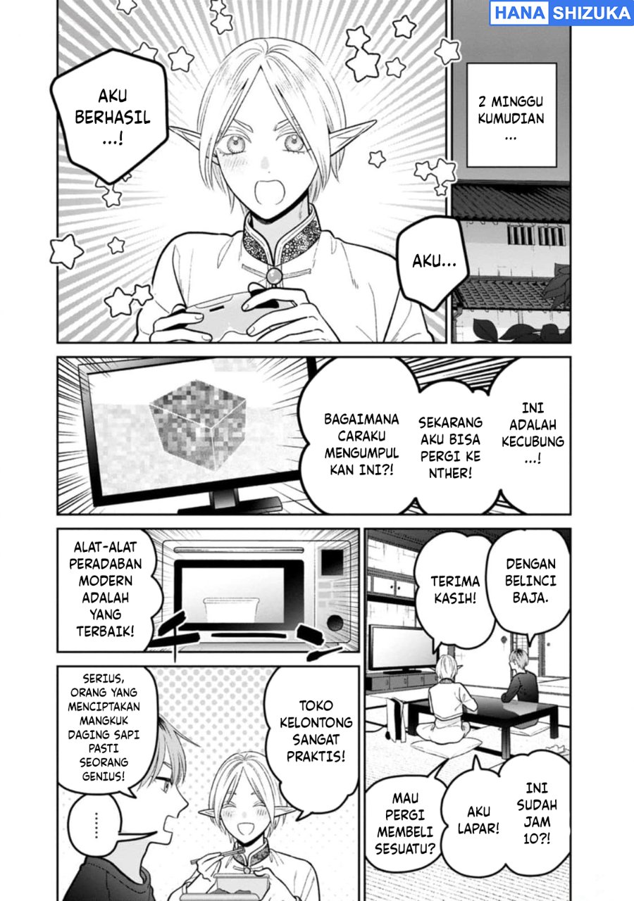 Baca Miboujin Elf no Kanamori-san Chapter 9 Bahasa Indonesia page 36