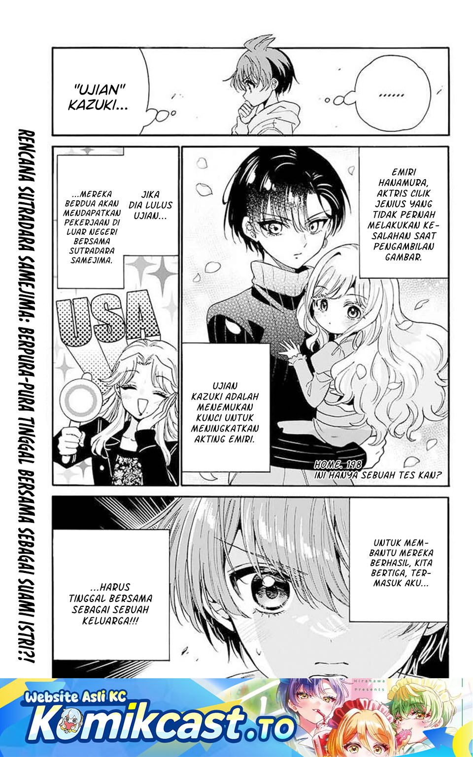 Baca Mikadono Sanshimai wa Angai, Choroi - Chapter 198 halaman 2