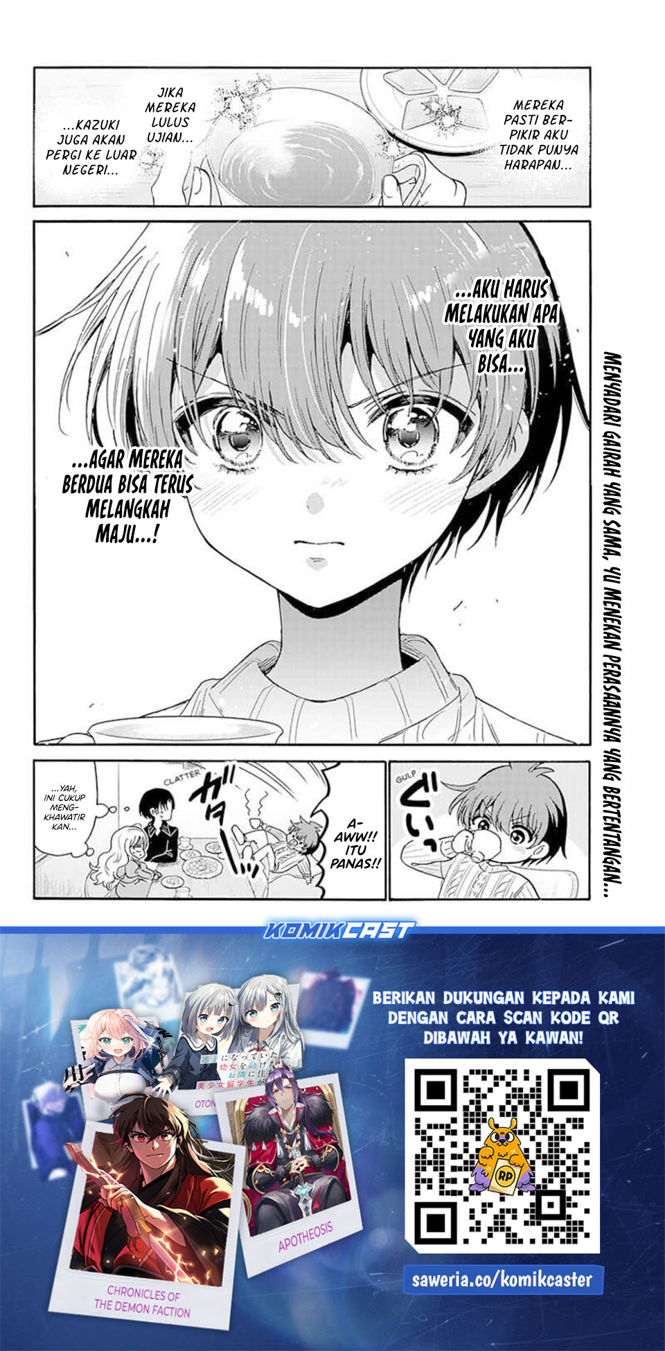 Baca Mikadono Sanshimai wa Angai, Choroi - Chapter 199 halaman 19