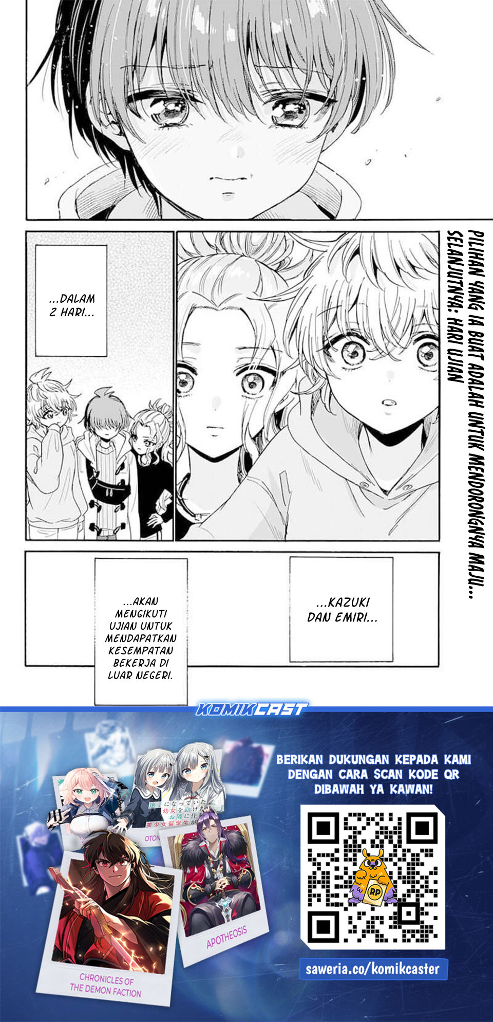 Baca Mikadono Sanshimai wa Angai, Choroi - Chapter 202 halaman 19
