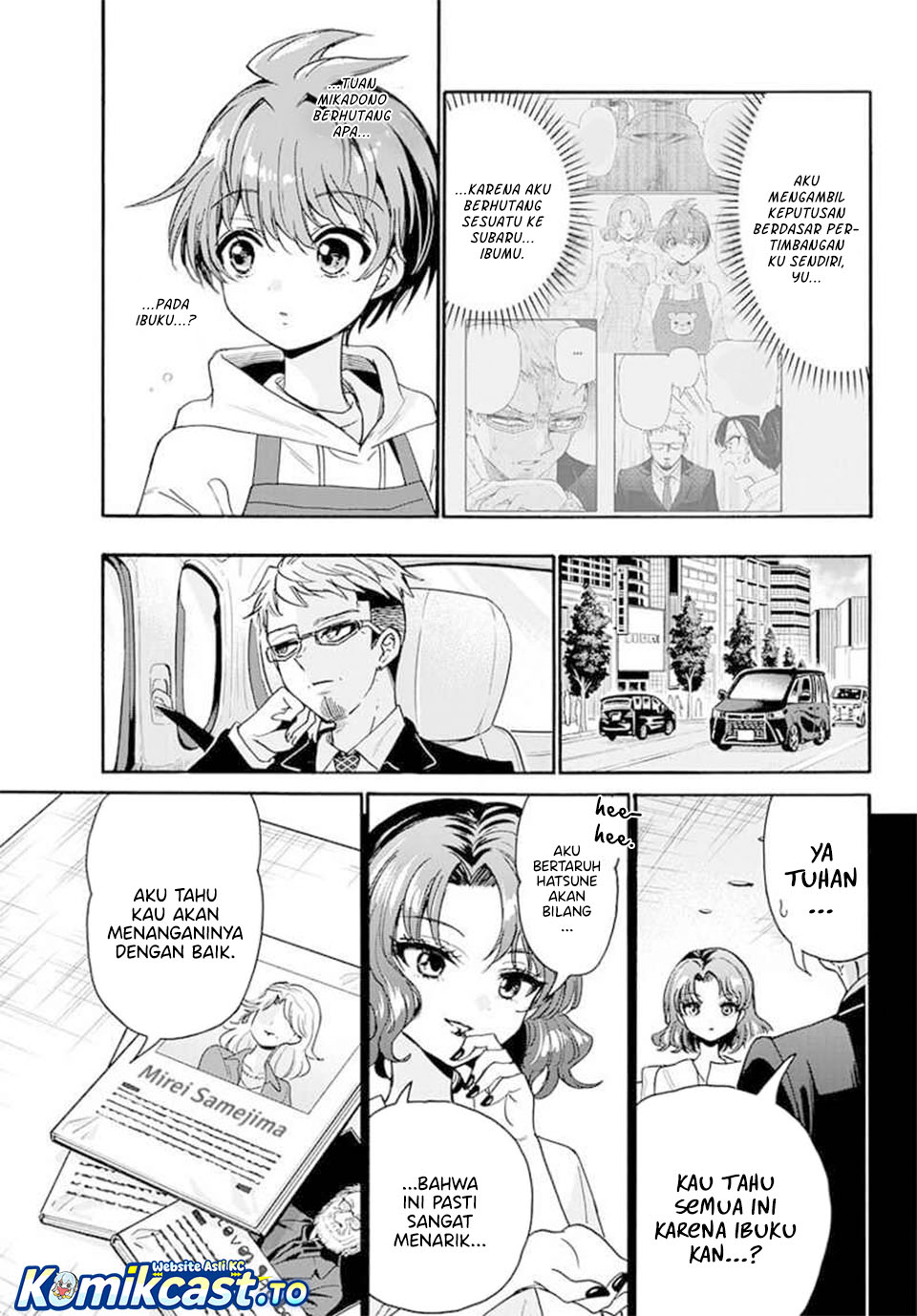 Baca Mikadono Sanshimai wa Angai, Choroi - Chapter 204 halaman 18