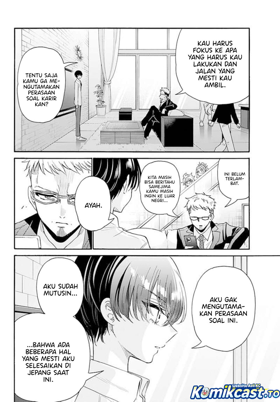 Baca Mikadono Sanshimai wa Angai, Choroi - Chapter 204 halaman 5