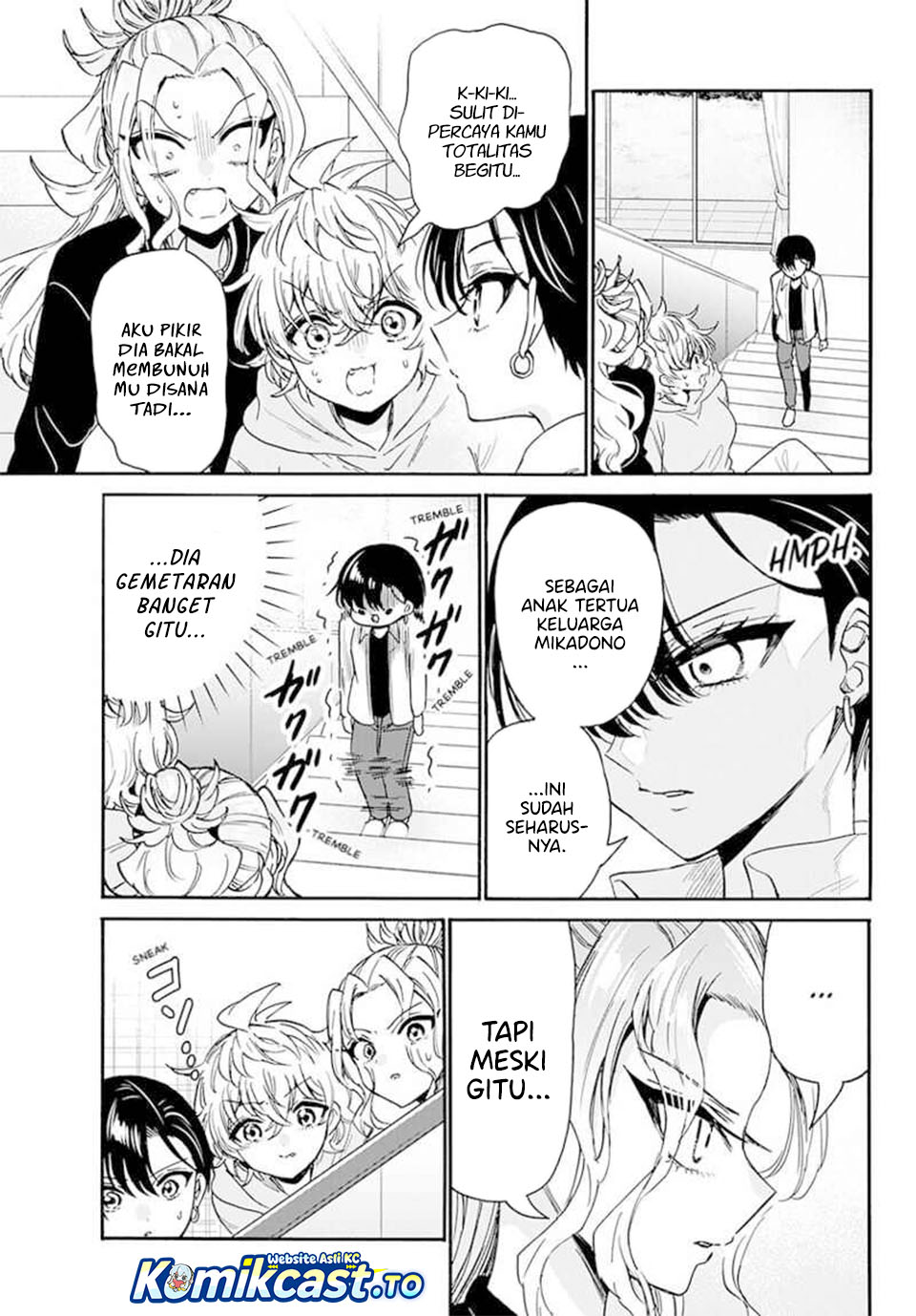 Baca Mikadono Sanshimai wa Angai, Choroi - Chapter 204 halaman 8