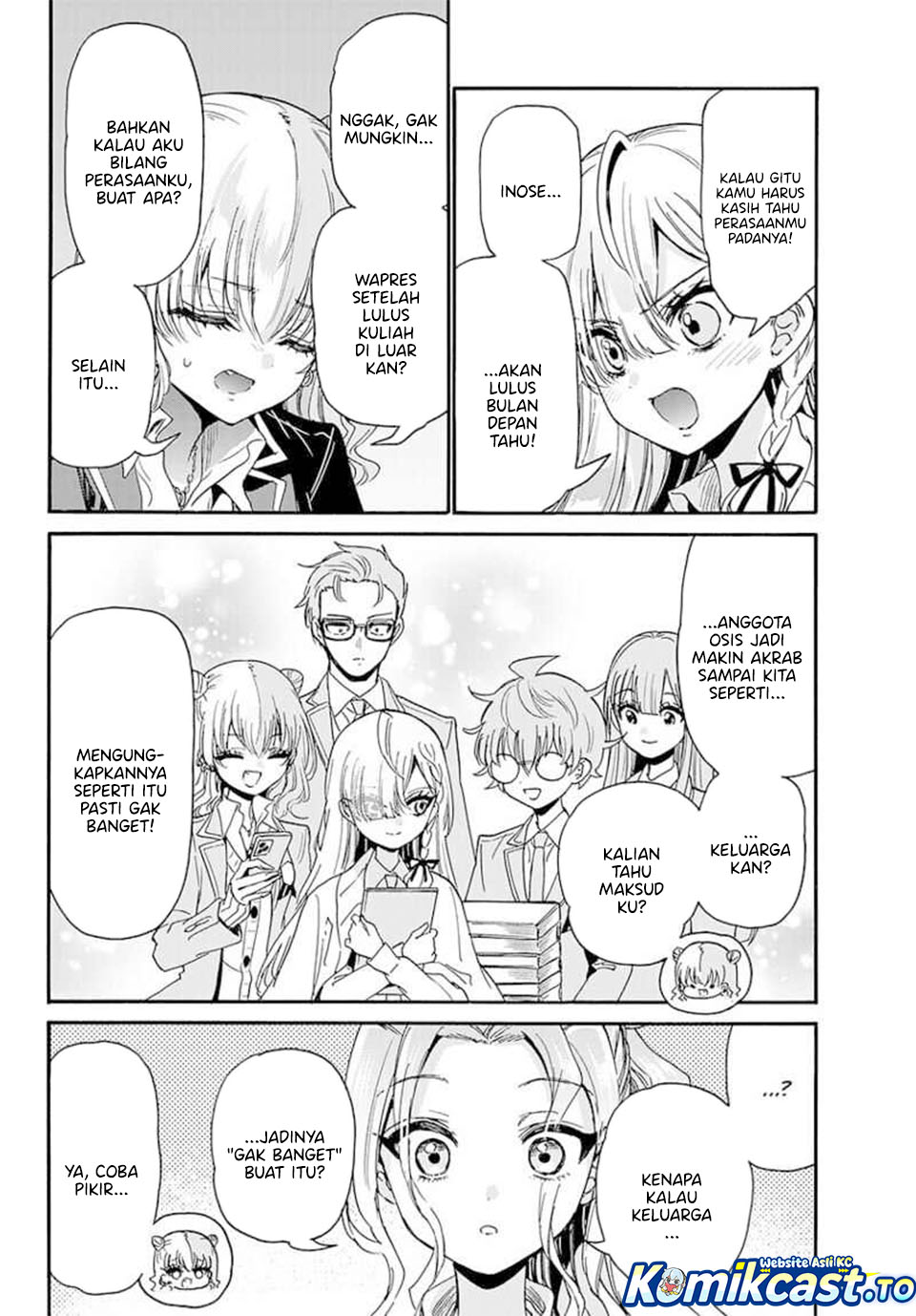 Baca Mikadono Sanshimai wa Angai, Choroi - Chapter 205 halaman 17
