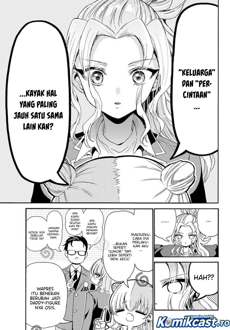 Baca Mikadono Sanshimai wa Angai, Choroi - Chapter 205 halaman 18
