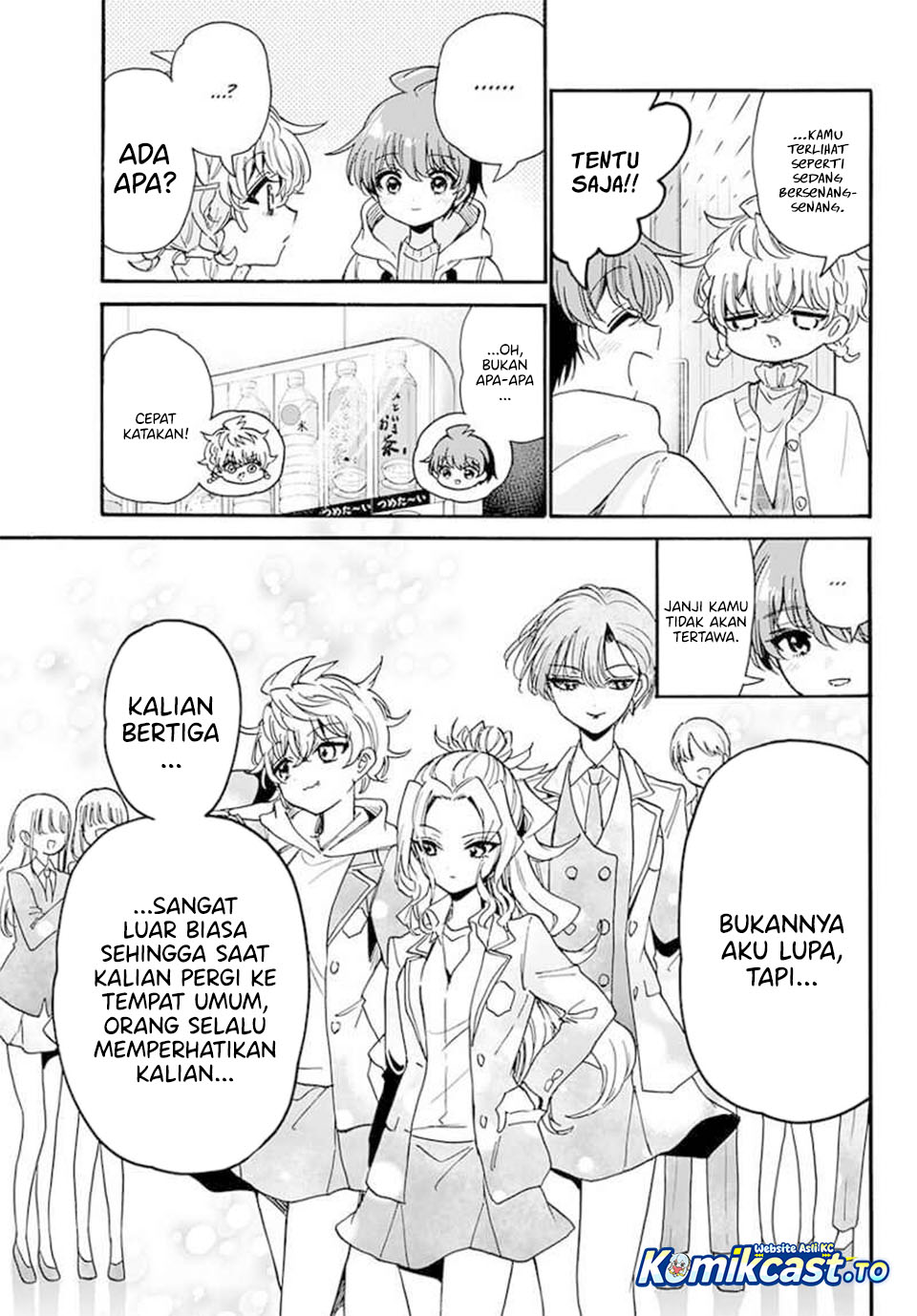 Mikadono Sanshimai wa Angai, Choroi chapter 207 halaman 11