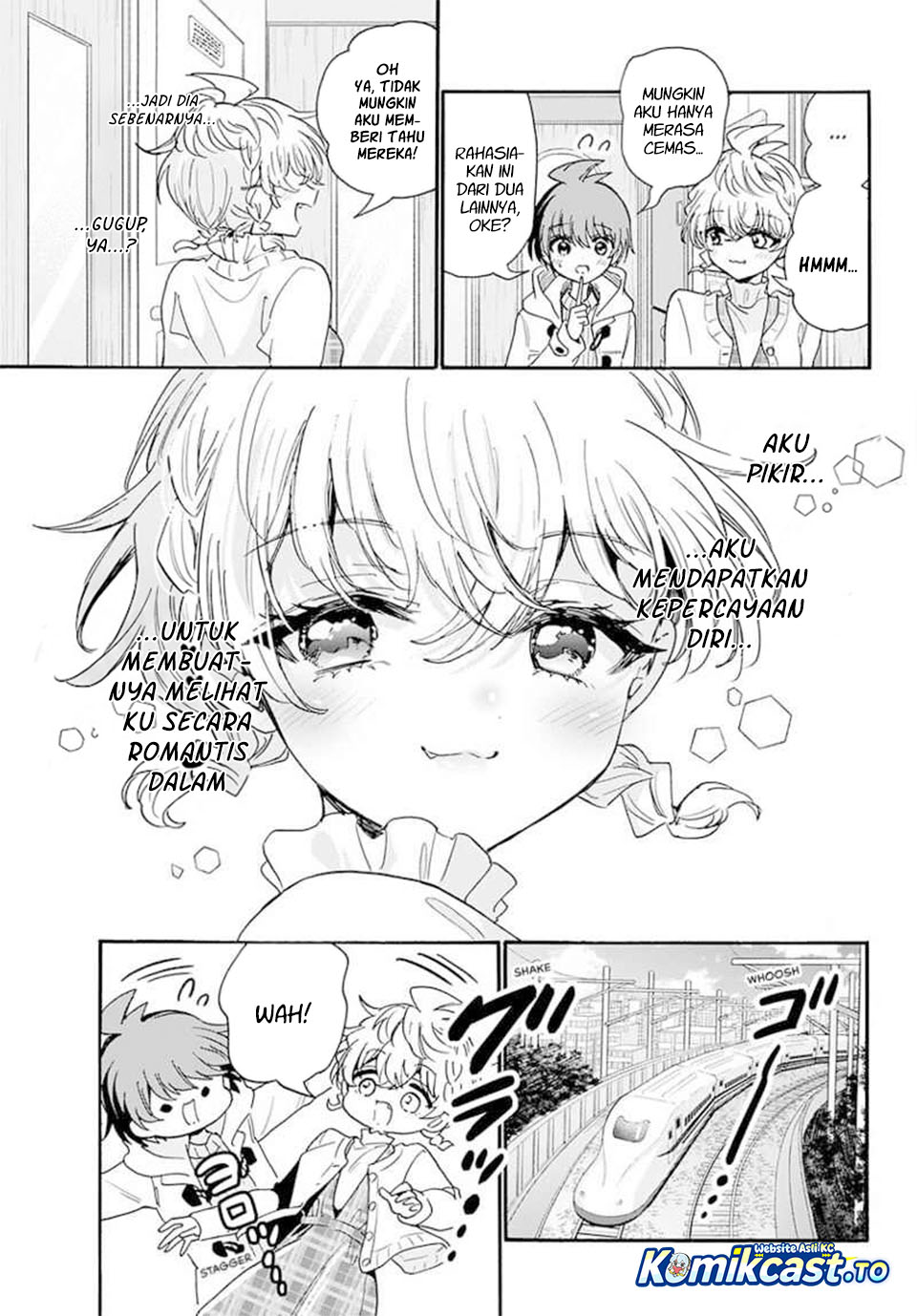 Mikadono Sanshimai wa Angai, Choroi chapter 207 halaman 13