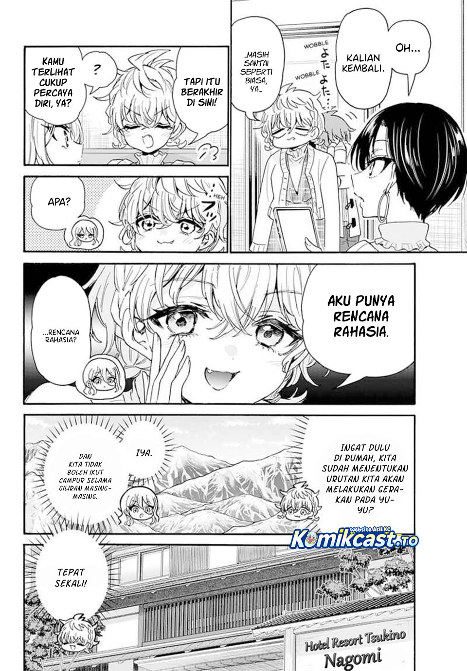 Mikadono Sanshimai wa Angai, Choroi chapter 207 halaman 16