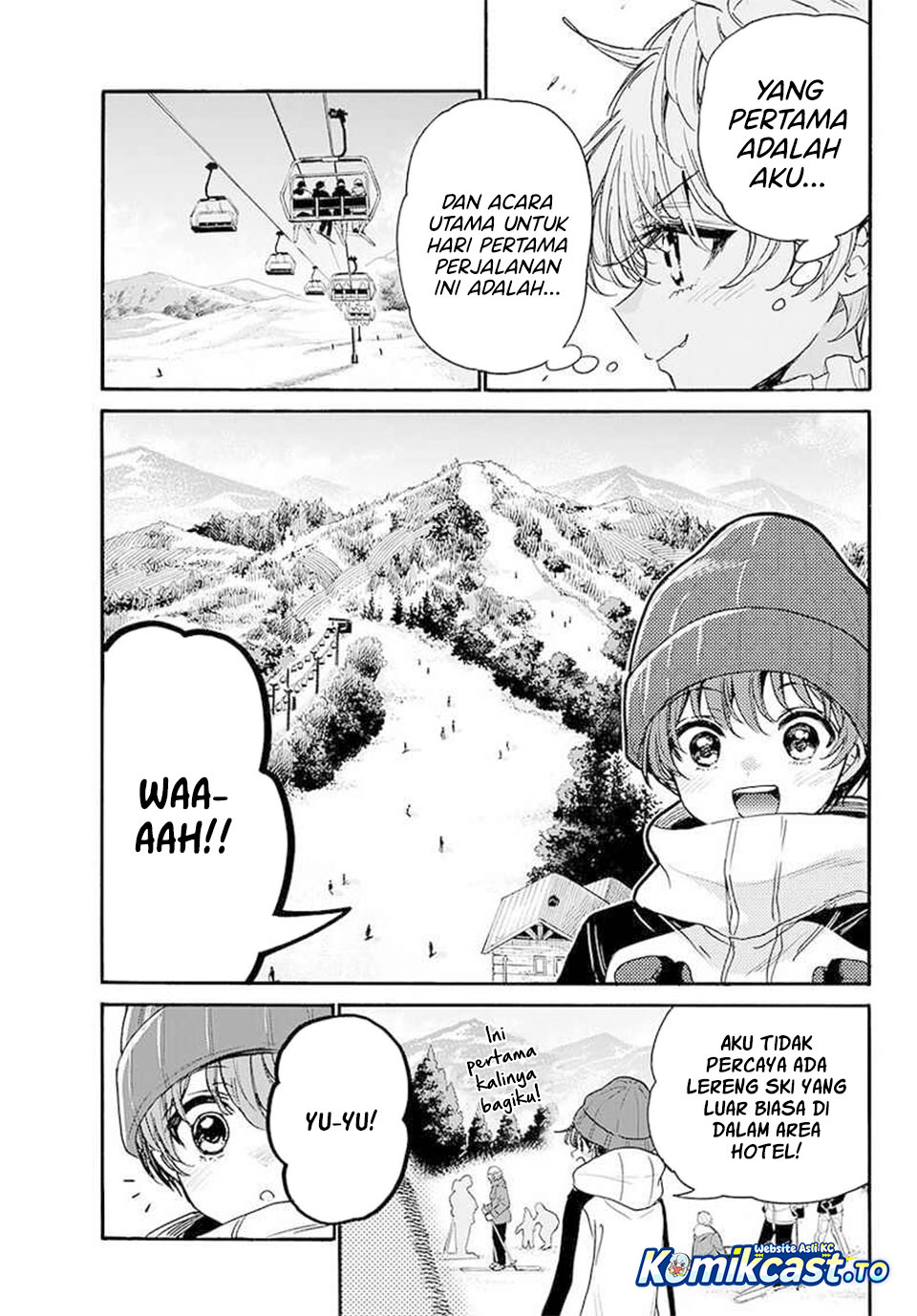 Mikadono Sanshimai wa Angai, Choroi chapter 207 halaman 17