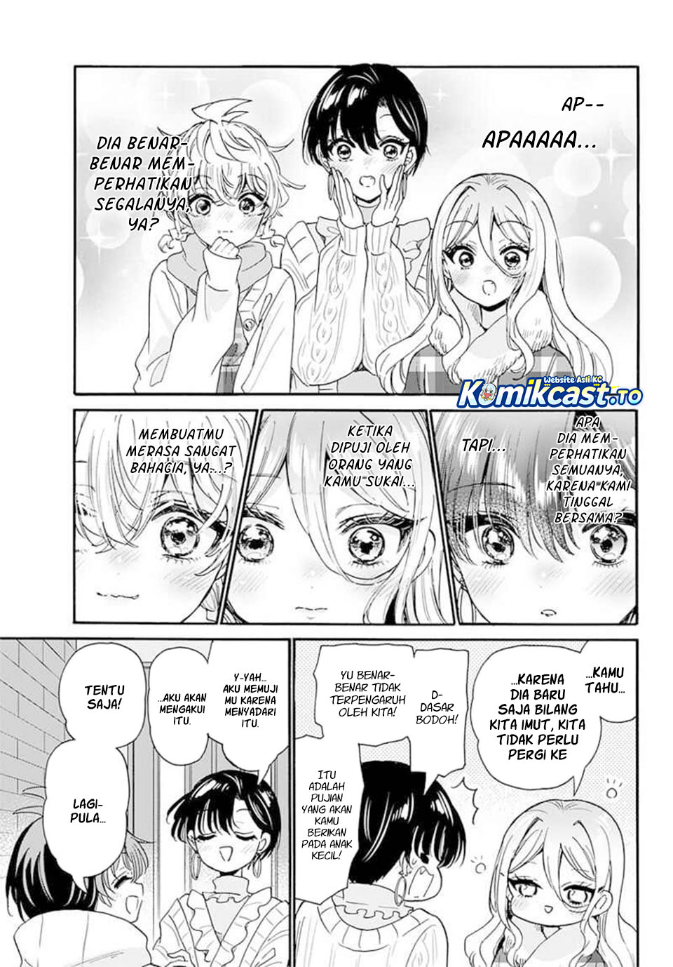 Mikadono Sanshimai wa Angai, Choroi chapter 207 halaman 5