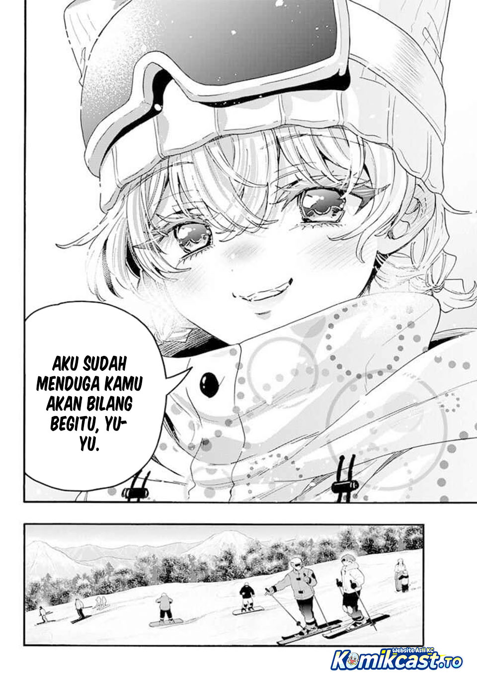 Mikadono Sanshimai wa Angai, Choroi chapter 208 halaman 14